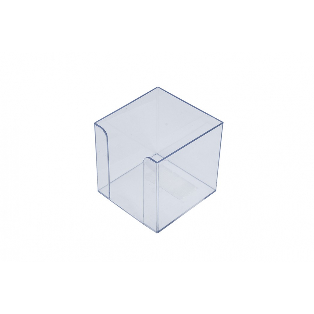 /Бокс для паперу 90х90х90мм, JOBMAX, прозорий
