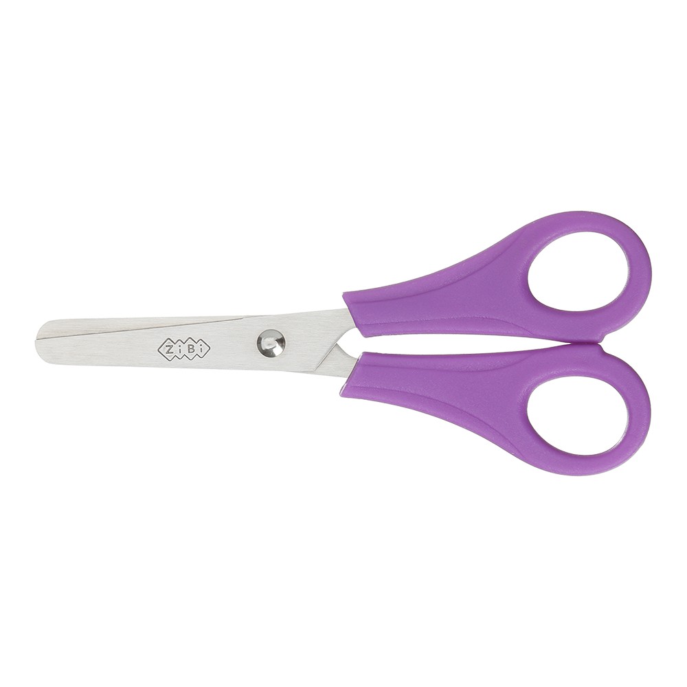 Ножиці дитячі 132мм, для шульги, фіолетовий
