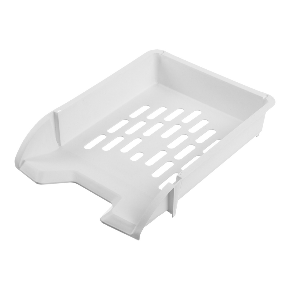/Лоток пласт. д/бум. гориз., білий