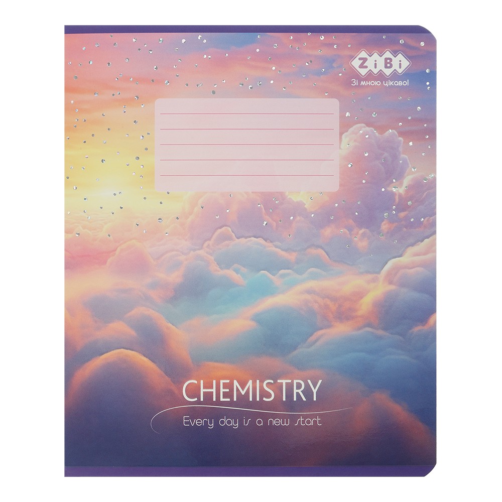 /Зошит учнівський шкільний CLOUDS, 36арк., клітинка, хімія, KIDS LINE