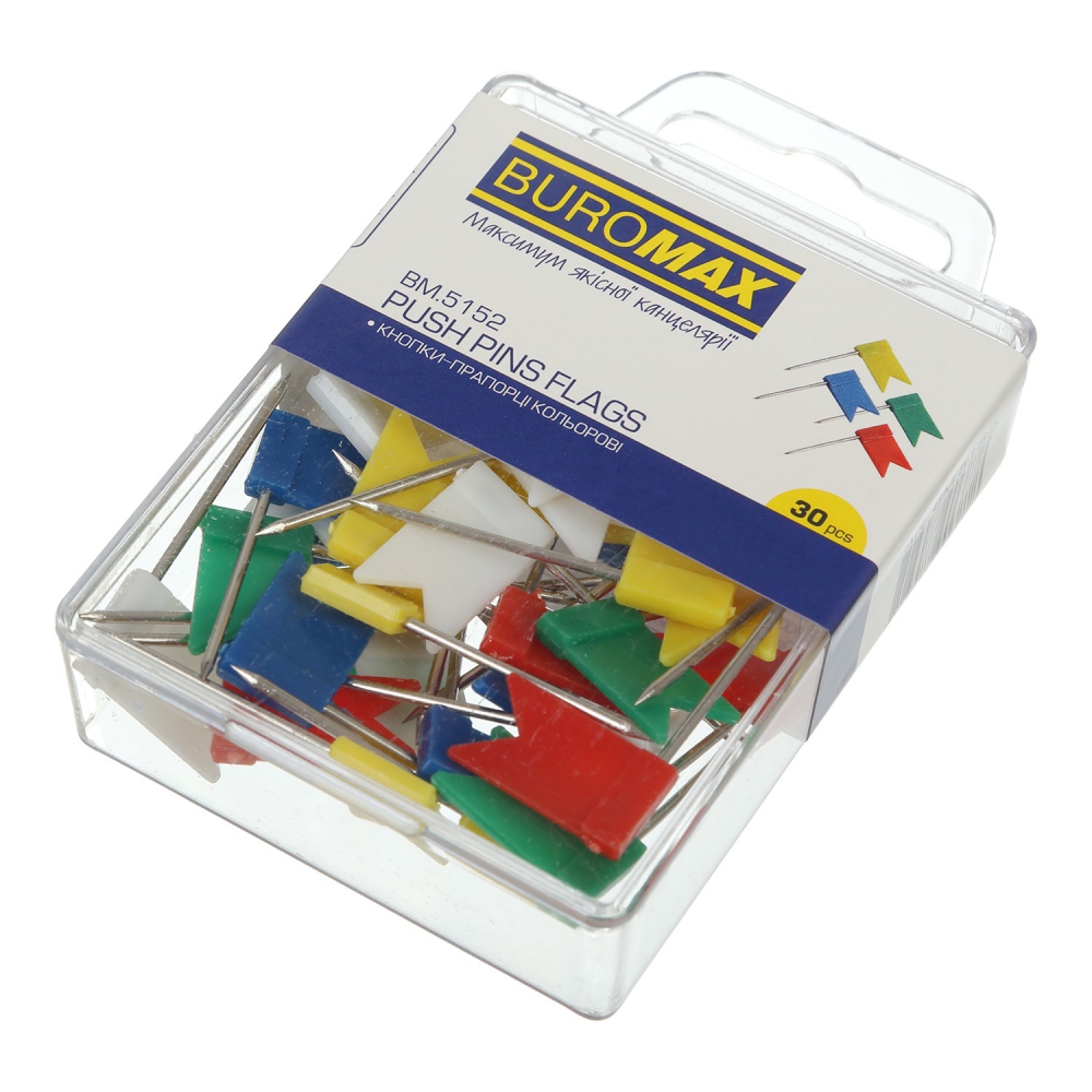 Кнопки-цвяшки кольор. 