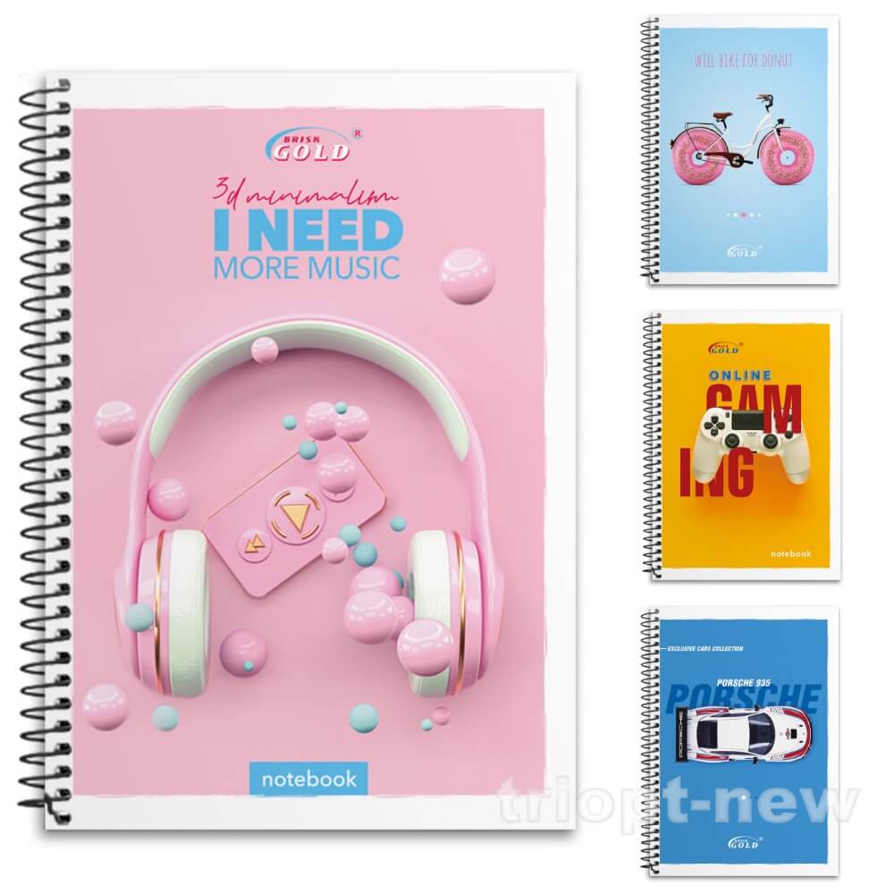 Бл.спір.ф-А6  80арк. бок 