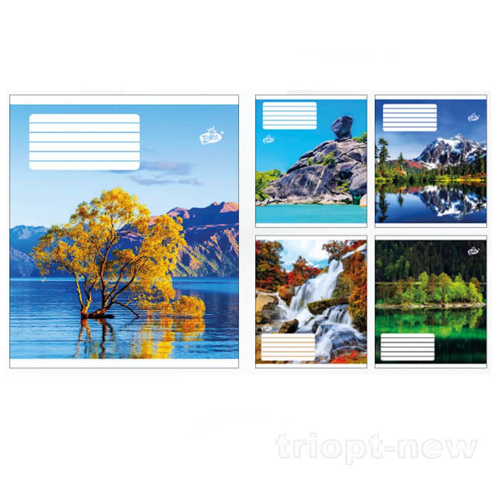 Зошит 18арк.оф.#ТВ-108 №2542 Зачарованi схили