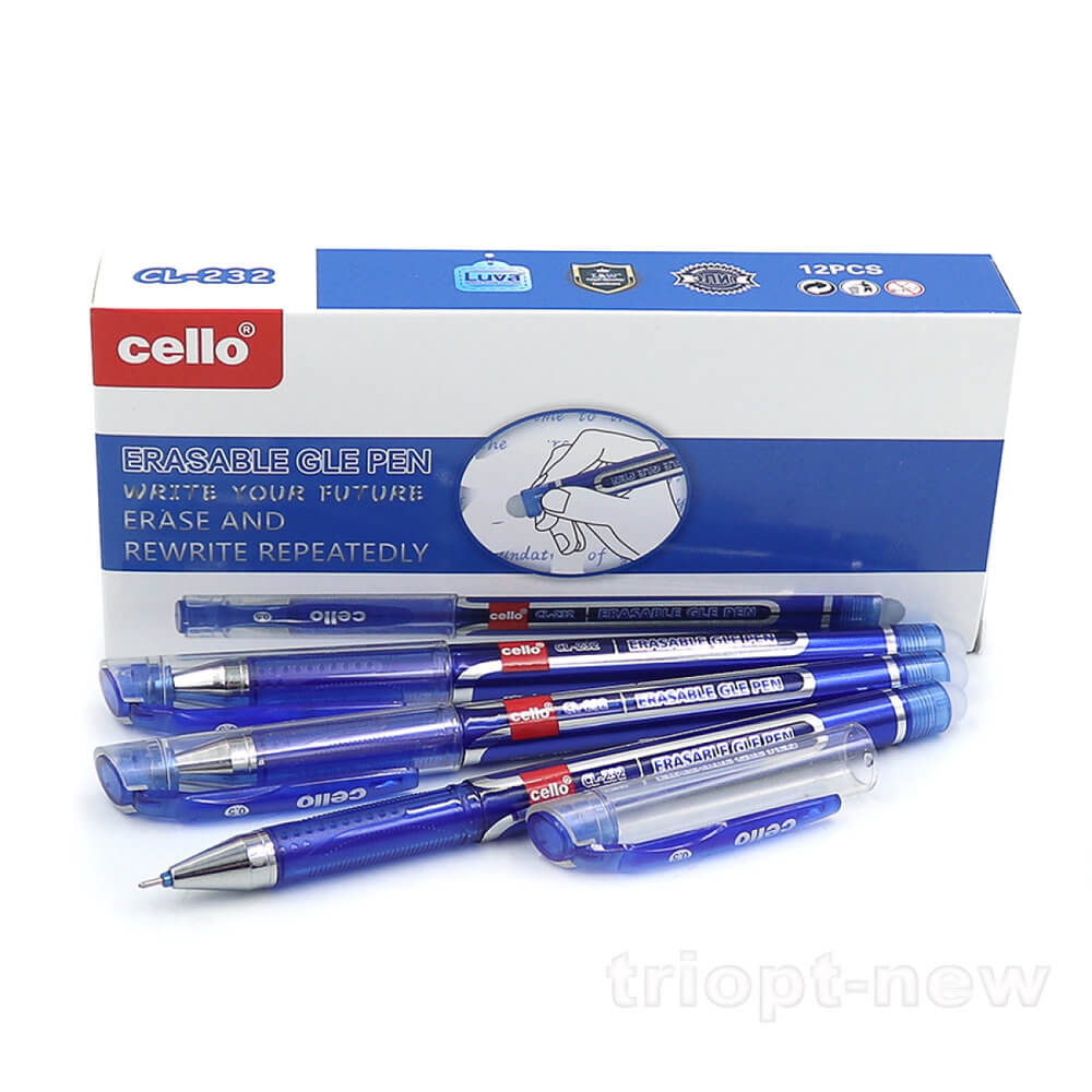 CL-232 Ручка, що стирається CL син., 12шт.