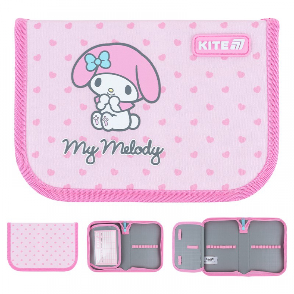 Пенал Kite HK26-621-3, 1 відділення, 1 відворот, без наповнення