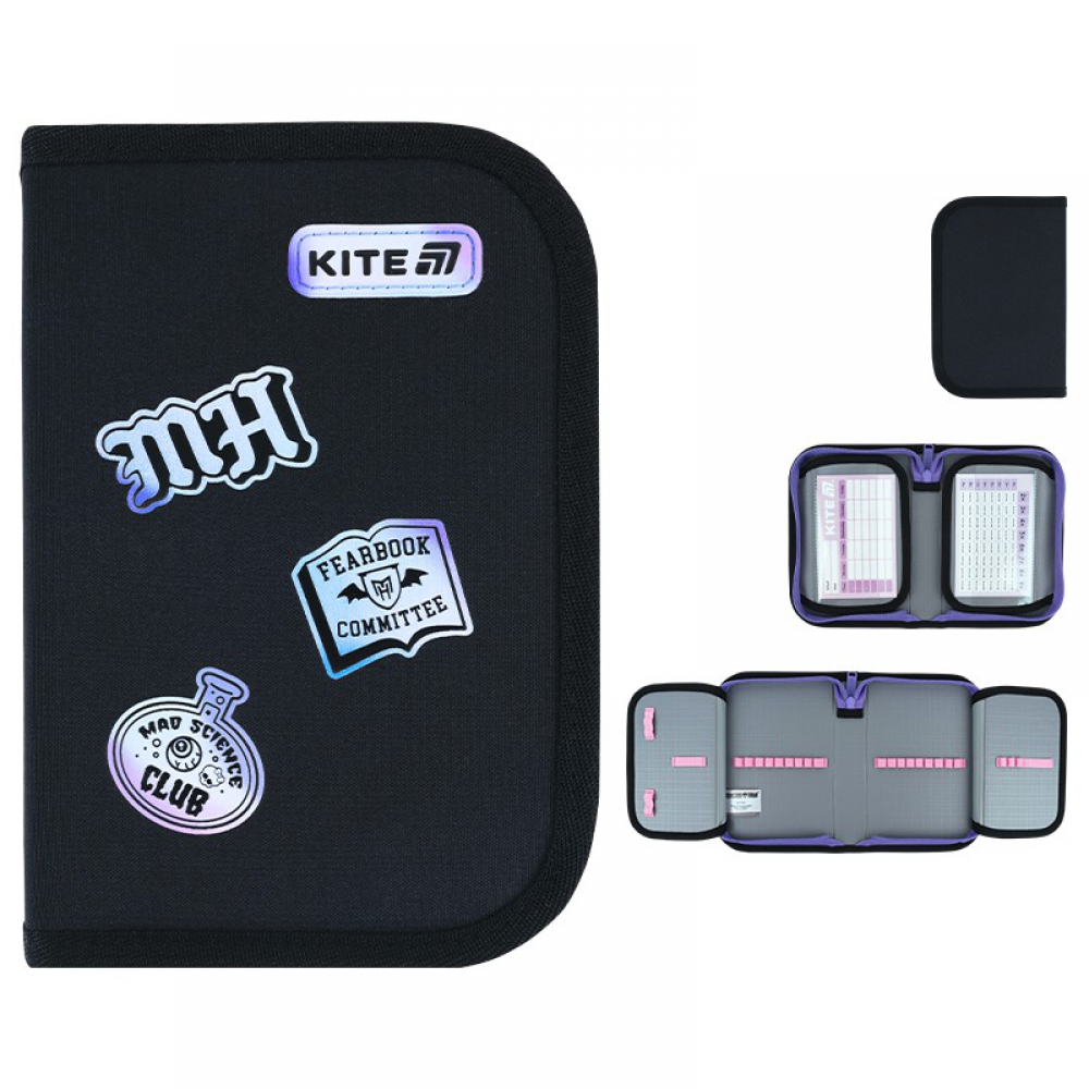 Пенал Kite MH26-622, 1 відділення, 2 відвороти, без наповнення