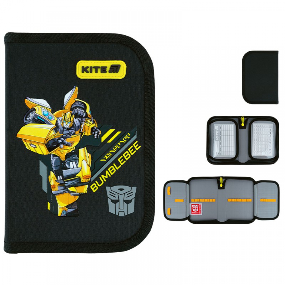 Пенал Kite TF26-622, 1 відділення, 2 відвороти, без наповнення