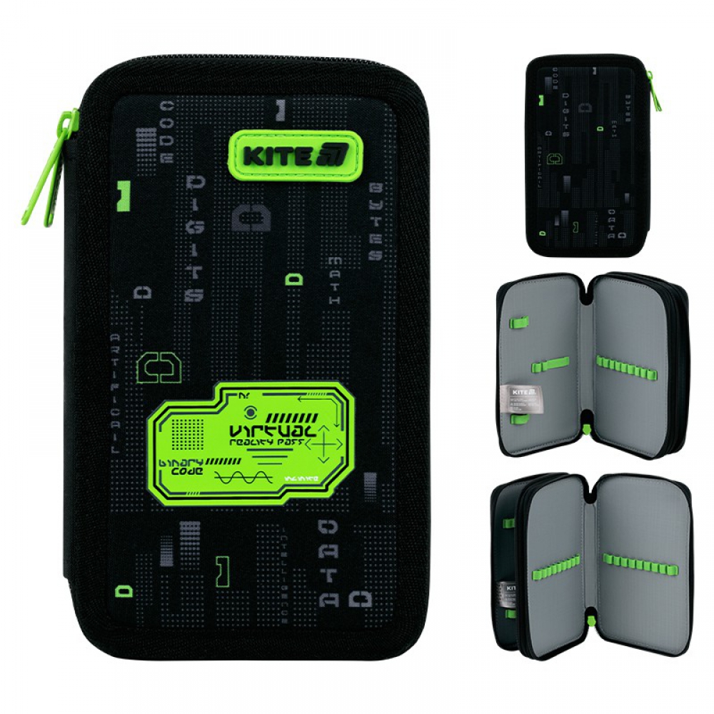 Пенал Kite K26-623-2, 2 відділення, без наповнення