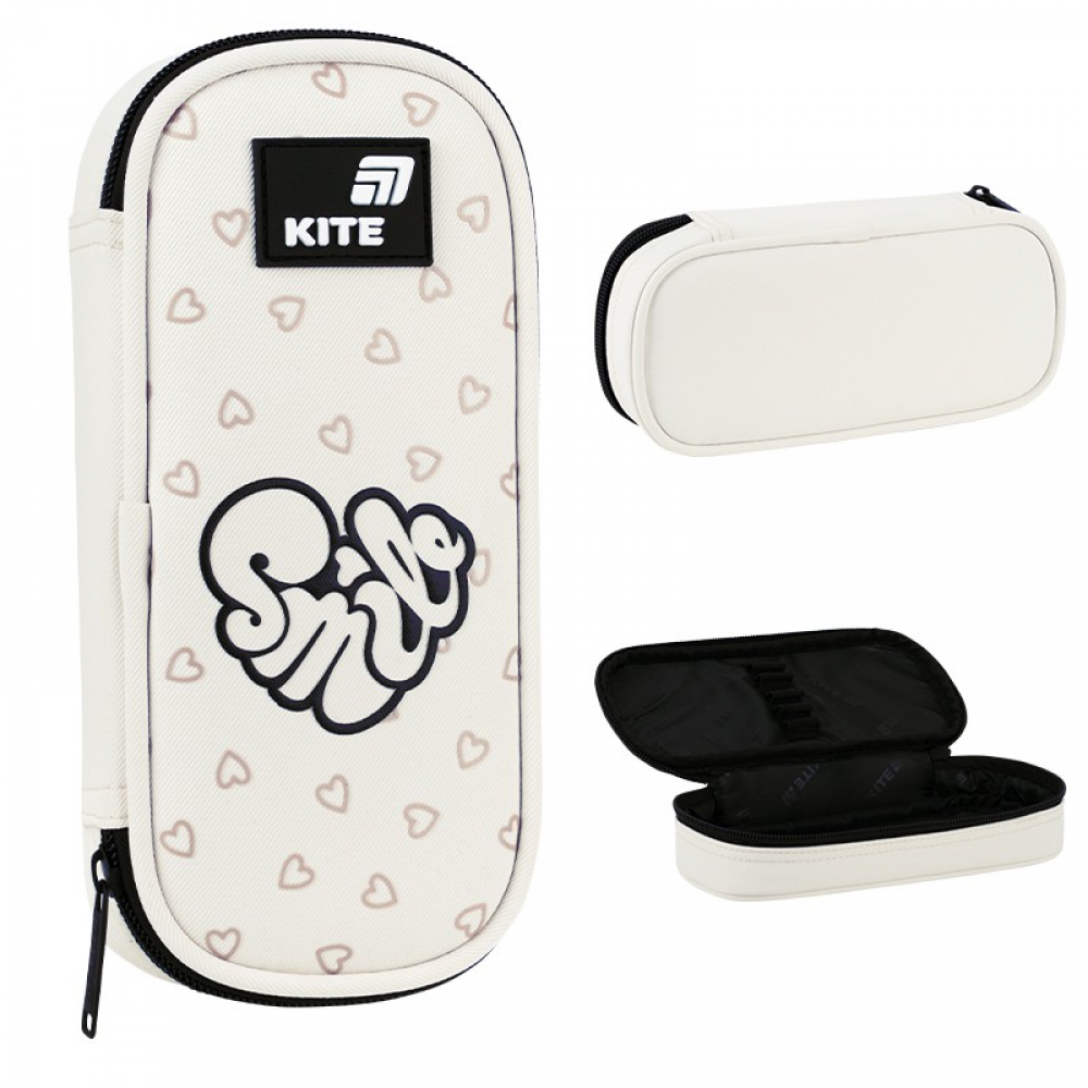 Пенал Kite K26-662-17, 1 відділення, резинки для фіксації канцелярії