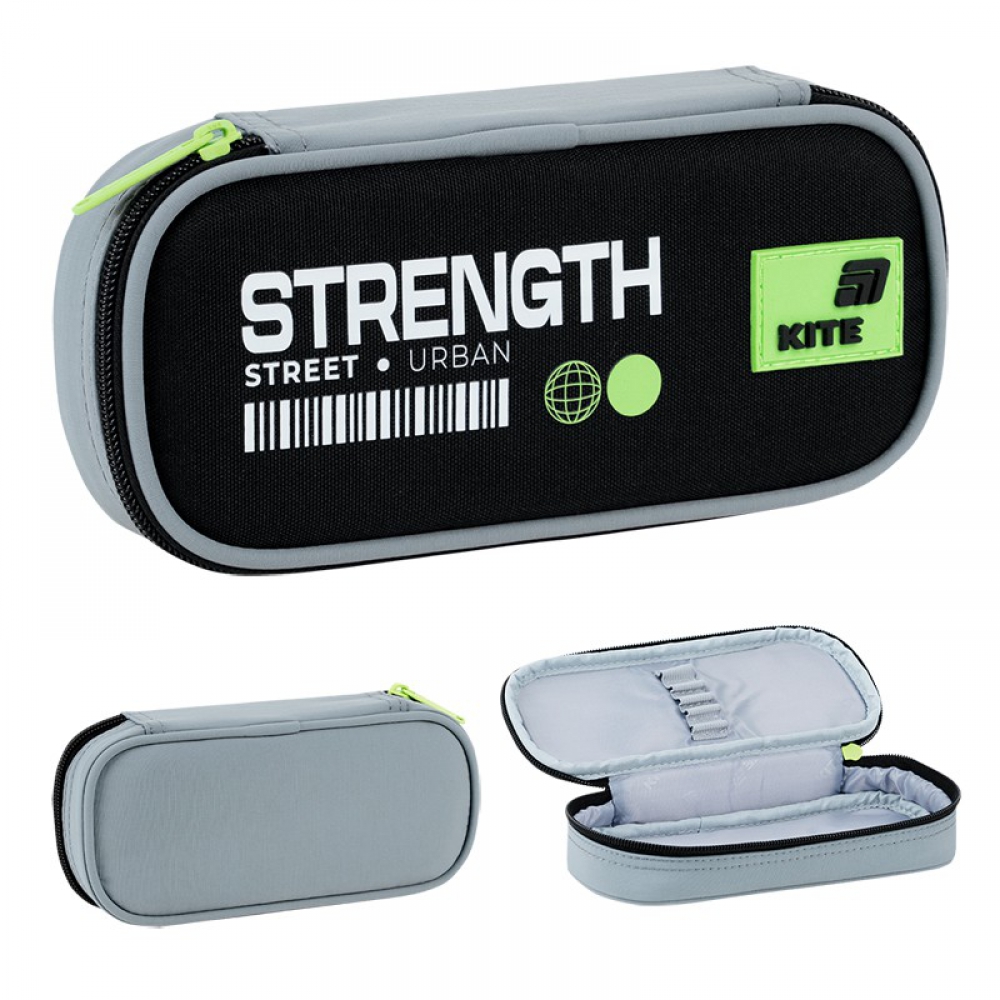 Пенал Kite K26-662-13, 1 відділення, резинки для фіксації канцелярії