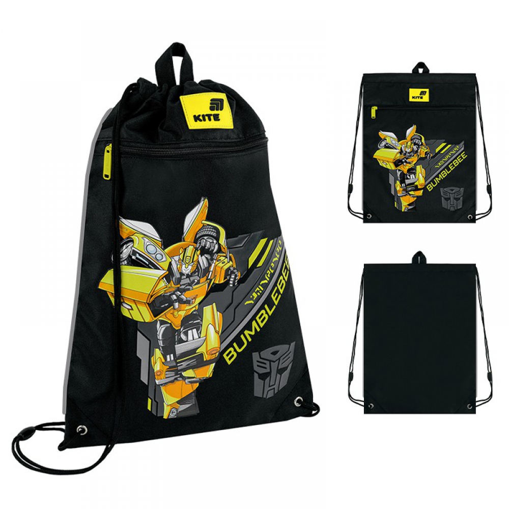 Сумка для взуття Kite TF26-601M-1, 1 відділення, 1 передня кишеня, петля для вішалки, світловідбивні елементи