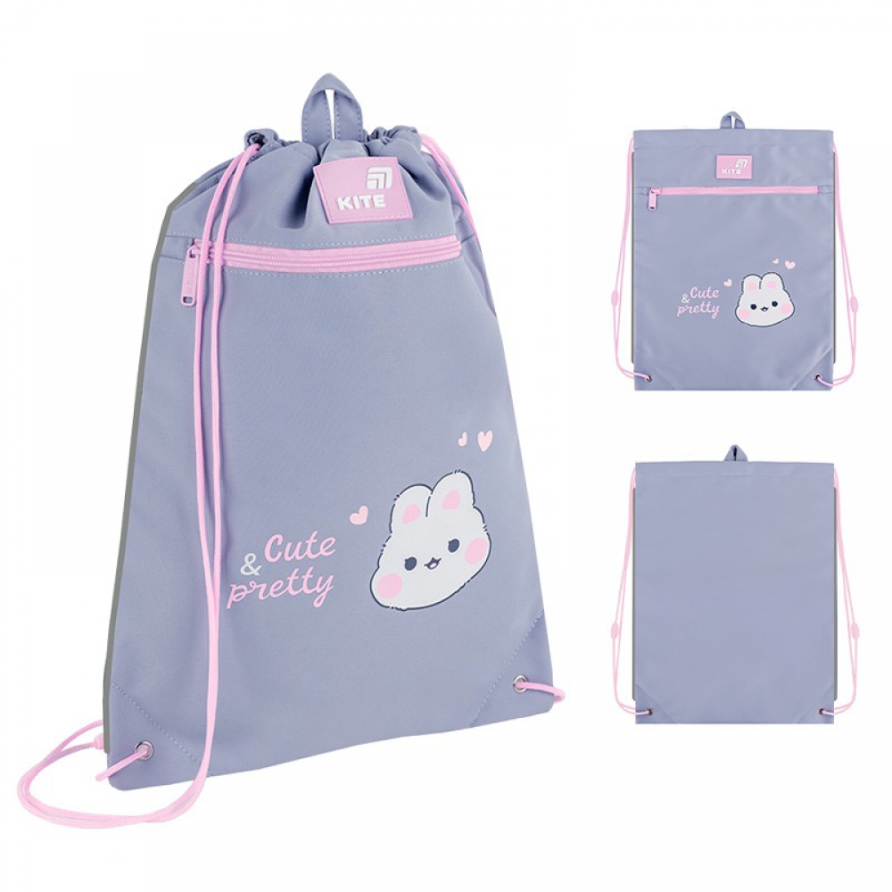 Сумка для взуття Kite K26-601M-40, 1 відділення, 1 передня кишеня, петля для вішалки, світловідбивні елементи