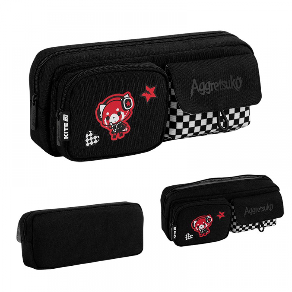 Пенал Kite AR26-2701, 1 відділення, 2 кишені