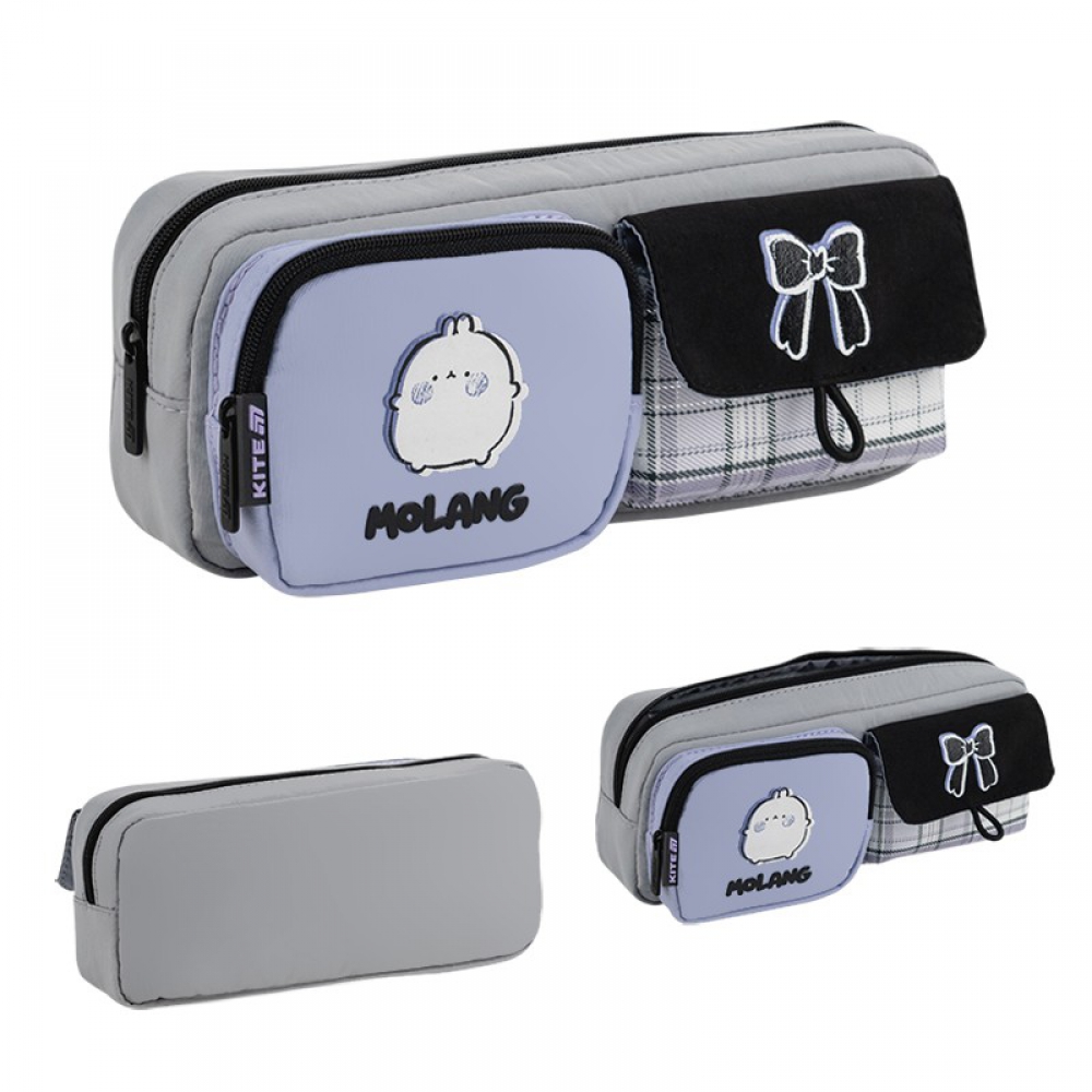 Пенал Kite ML26-2701, 1 відділення, 2 кишені