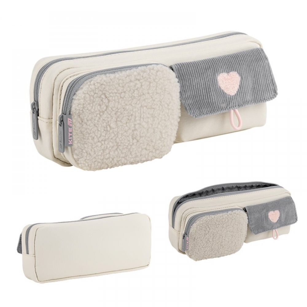 Пенал Kite K26-2701-1, 1 відділення, 2 кишені