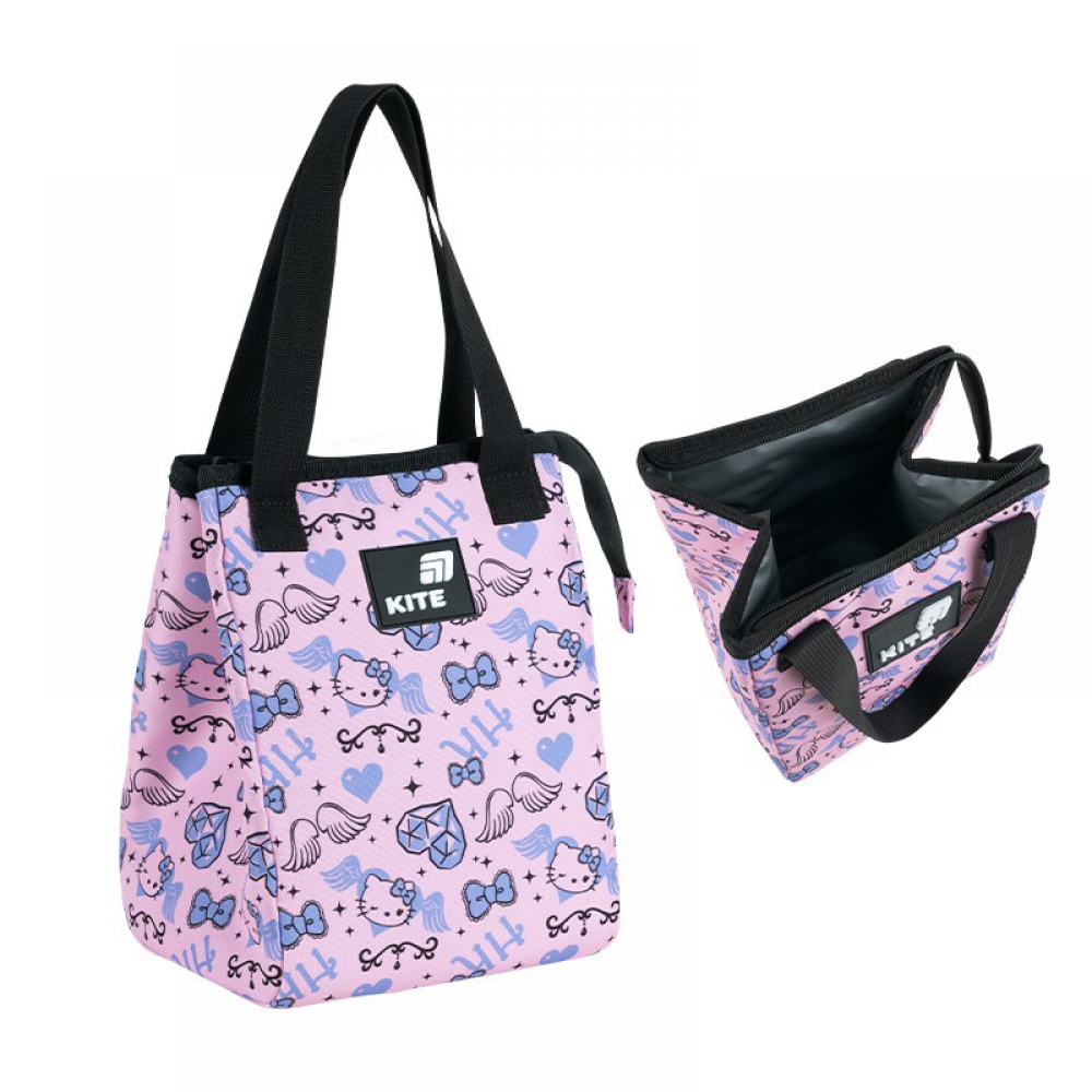 Сумка для ланчу на блискавці HK26-2707. 1 відділення, термоізоляційна підкладка