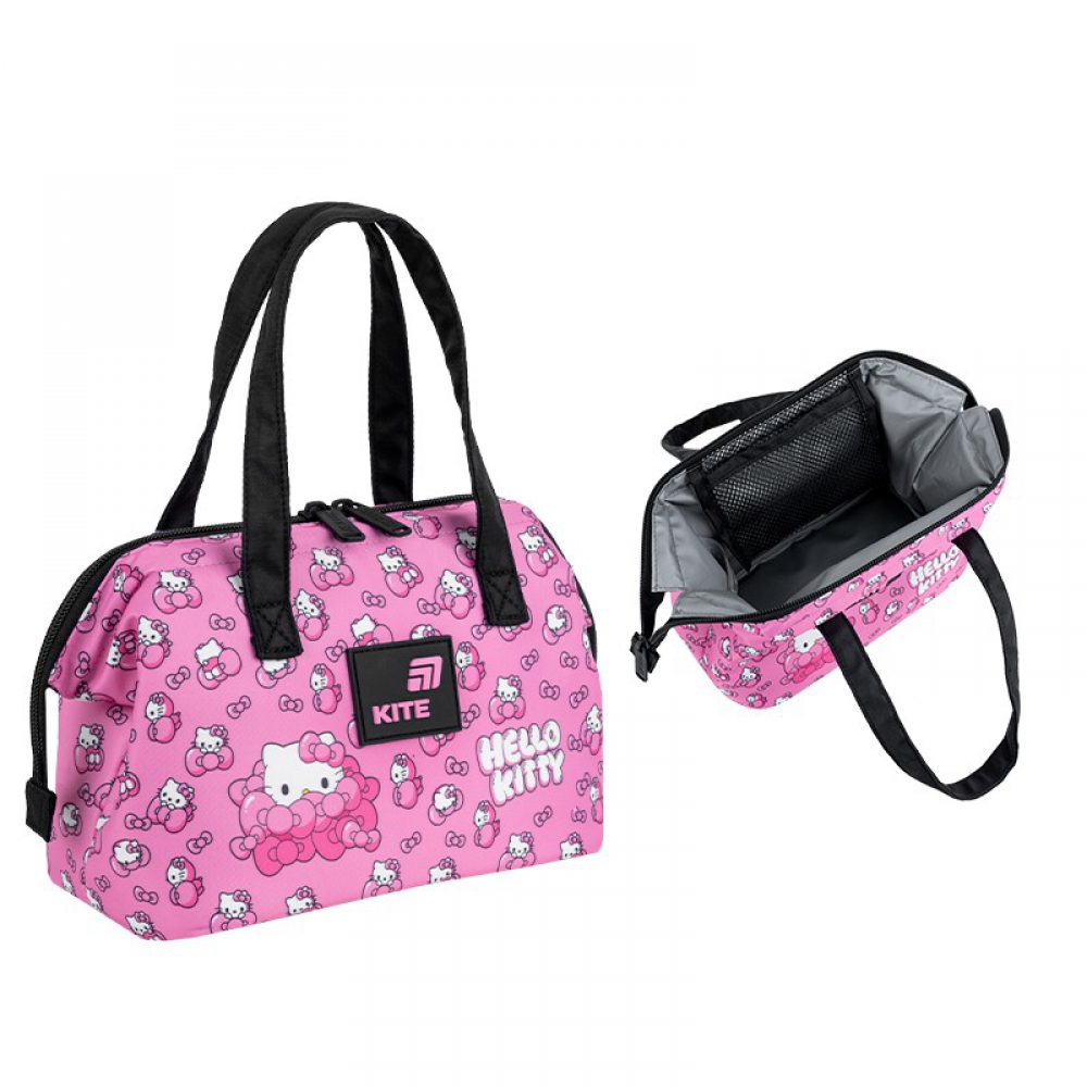 Сумка для ланчу на блискавці HK26-2709-2. 1 відділення, термоізоляційна підкладка