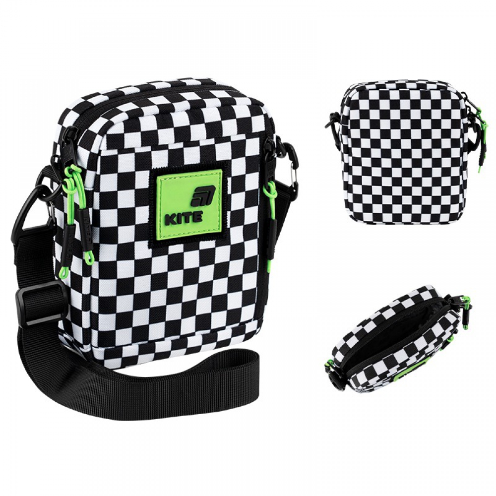 Сумка-кросбоді Kite Education teens K26-2520-2. 1 відділення, 1 передня кишеня, 2 внутрішні кишені, знімний регульований ремінь