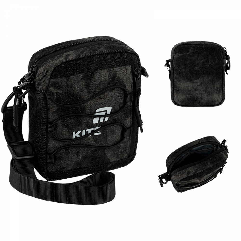 Сумка-кросбоді Kite Education teens K26-2520-4. 1 відділення, 1 передня кишеня, 2 внутрішні кишені, знімний регульований ремінь