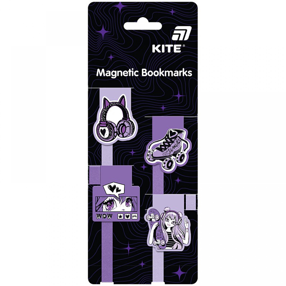 Набір магнітних закладок-лясе Anime Dream, 4 закладки