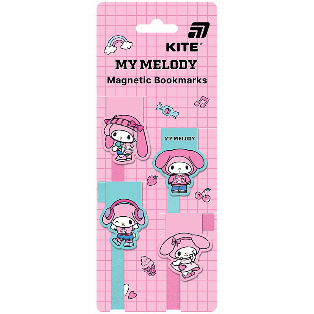 Набір магнітних закладок-лясе HK-1, 4 закладки