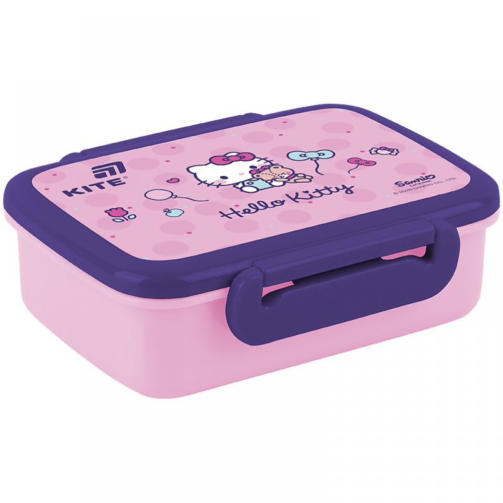 Ланчбокс для їжі. Виготовлений з харчового пластику. Має з'ємний розділювач. Об'єм 420 мл.