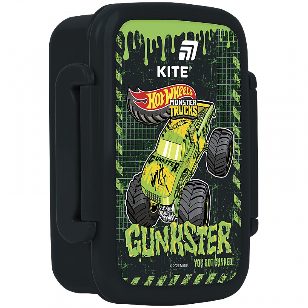 Ланчбокс для їжі. Виготовлений з харчового пластику. Має з'ємний розділювач. Об'єм 420 мл.