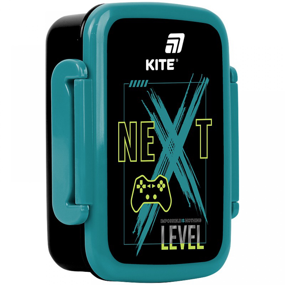 Ланчбокс для їжі. Виготовлений з харчового пластику. Має з'ємний розділювач. Об'єм 420 мл.