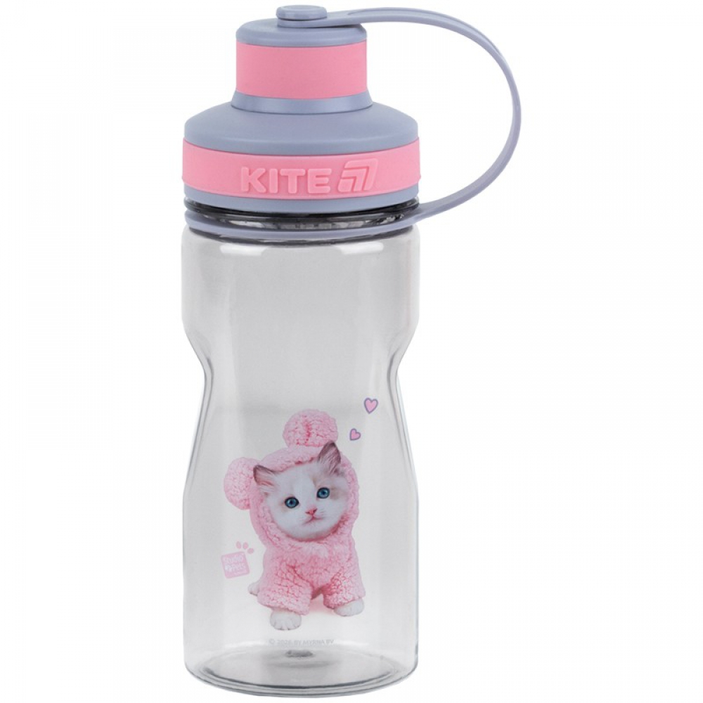 Пляшечка для води, 500 мл. Виготовена з тритану.