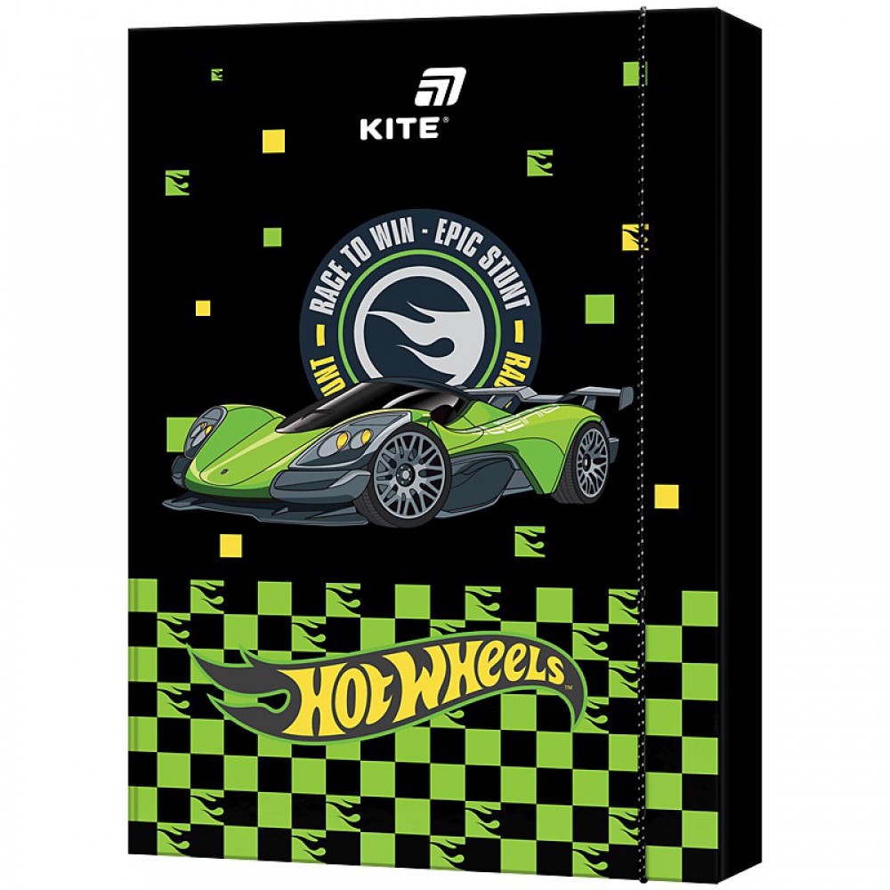 Папка для трудового навчання на гумці. А4+. Матеріал: ламінований картон.