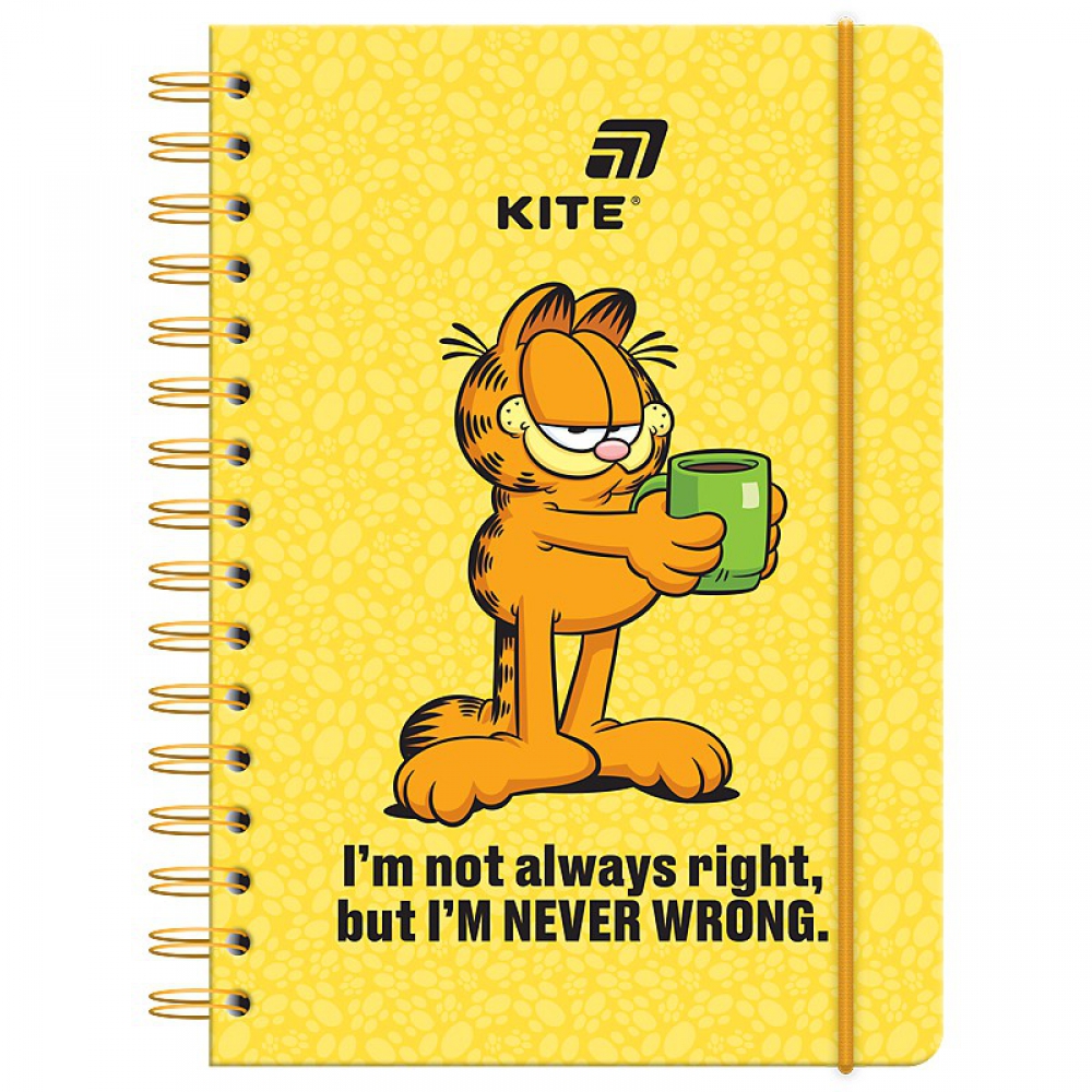 Блокнот на спіралі А5, 80 арк., кл., GF