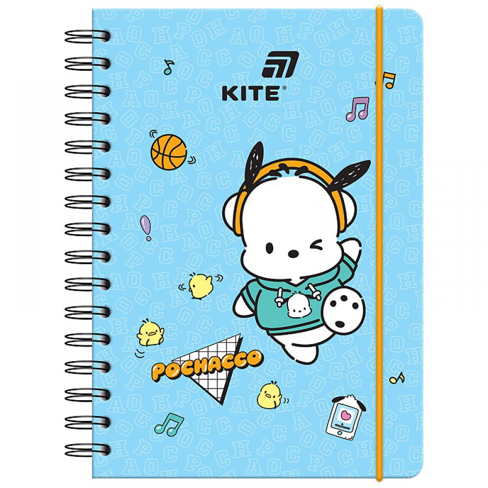 Блокнот на спіралі А5, 80 арк., кл., PC