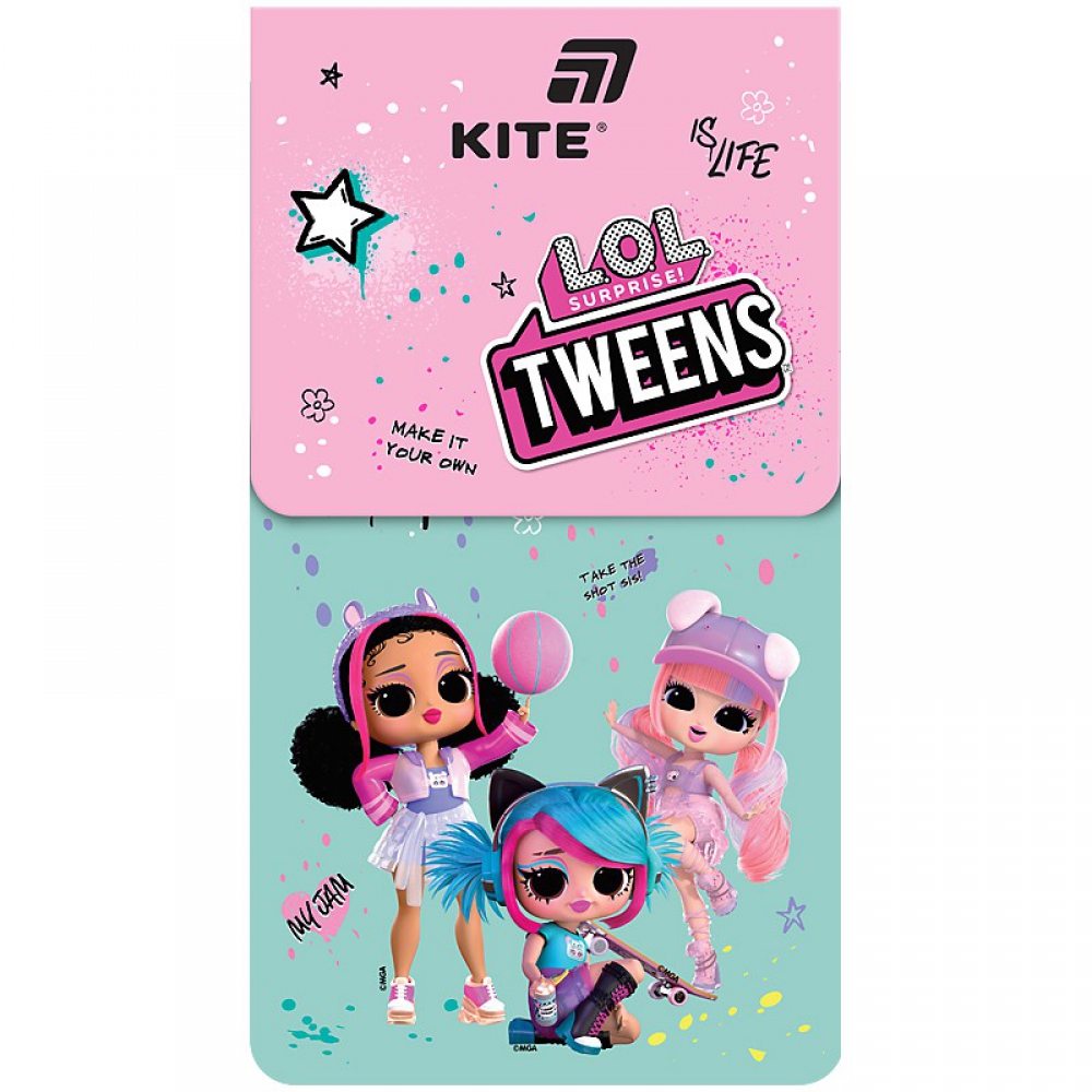 Блокнот на магніті, 60 аркушів, клітинка, LO