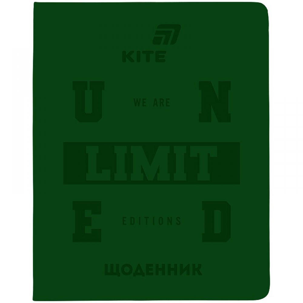 Щоденник шкільний, м'яка обкл. PU, Unlimited