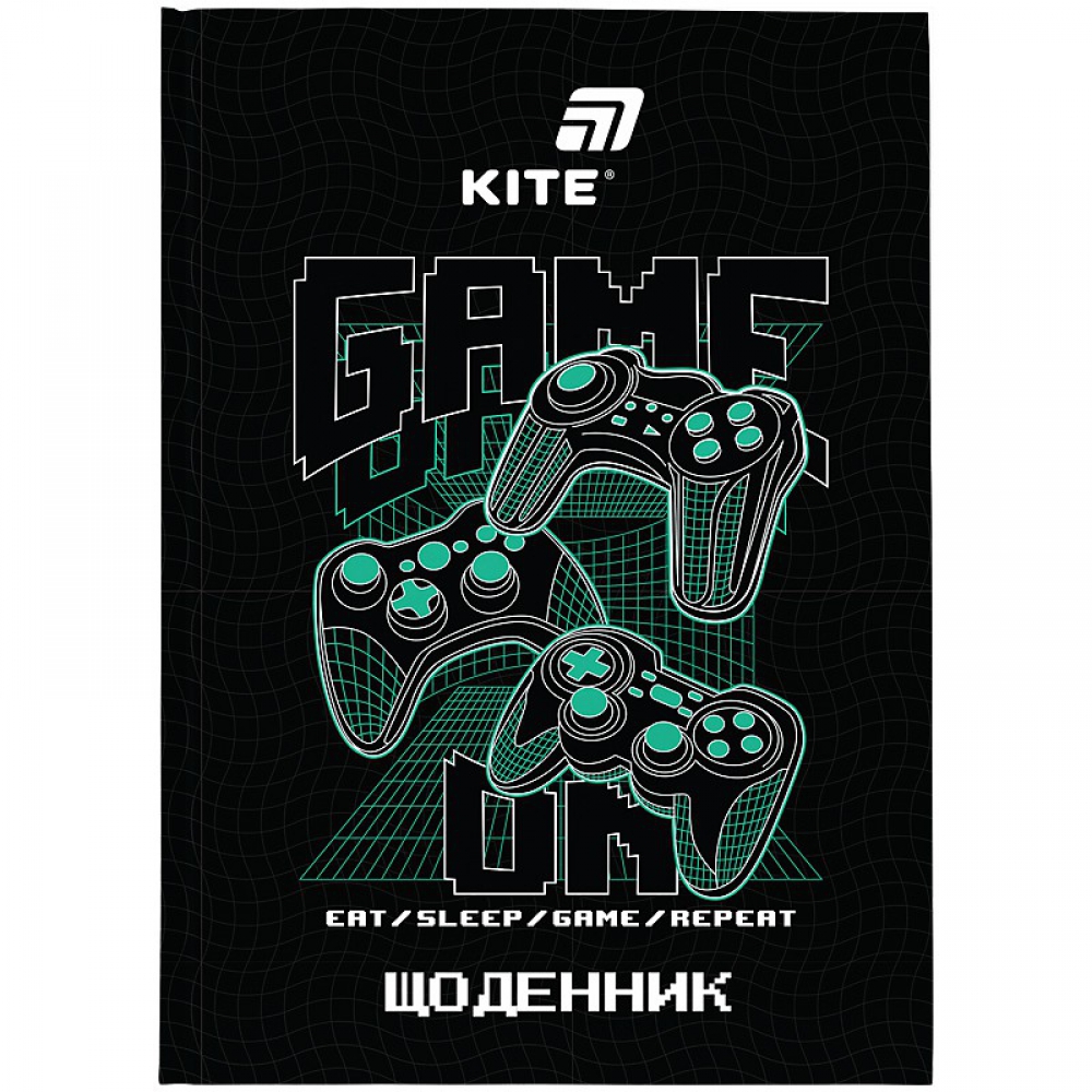 Щоденник шкільний, тверда обкл, Game on