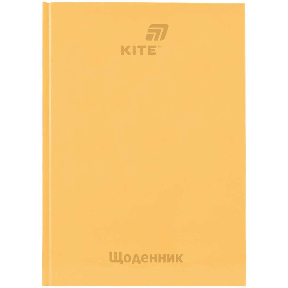 Щоденник шкільний, тверда обкл, помаранчевий