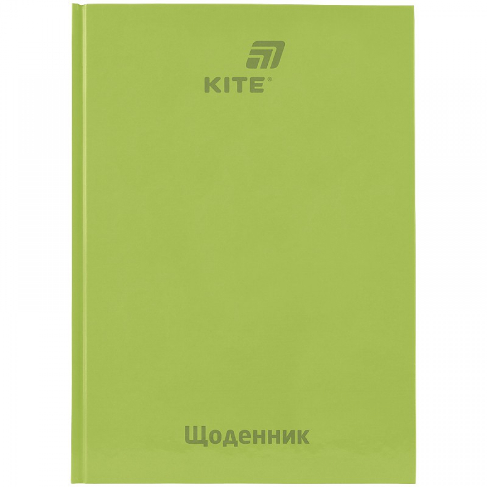 Щоденник шкільний, тверда обкл, салатовий