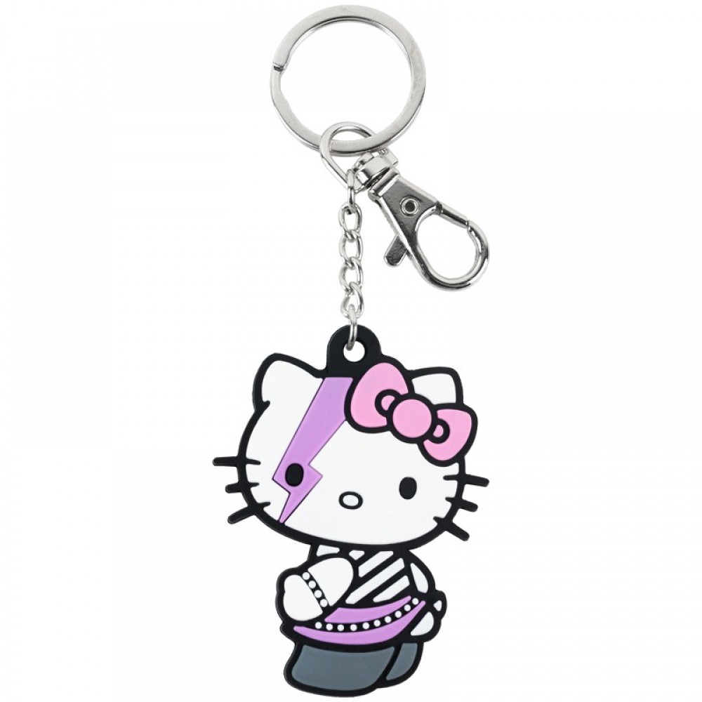 Брелок-підвіска з PVC матеріалу HK26-3001-1, з металевою фурнітурою на карабіні