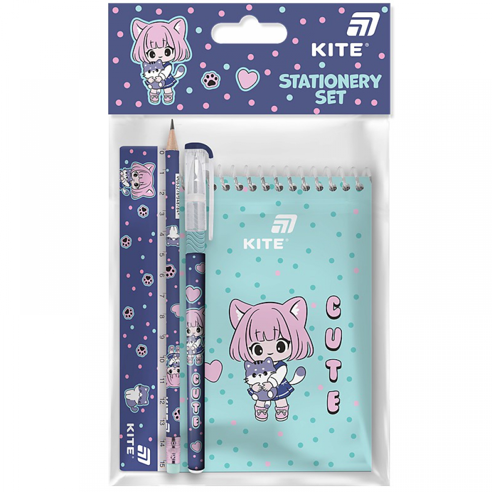 Набір канцтоварів, 4 предмети Be Friends