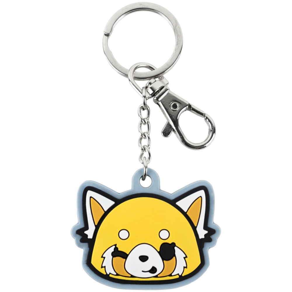 Брелок-підвіска з PVC матеріалу AR26-3001, з металевою фурнітурою на карабіні