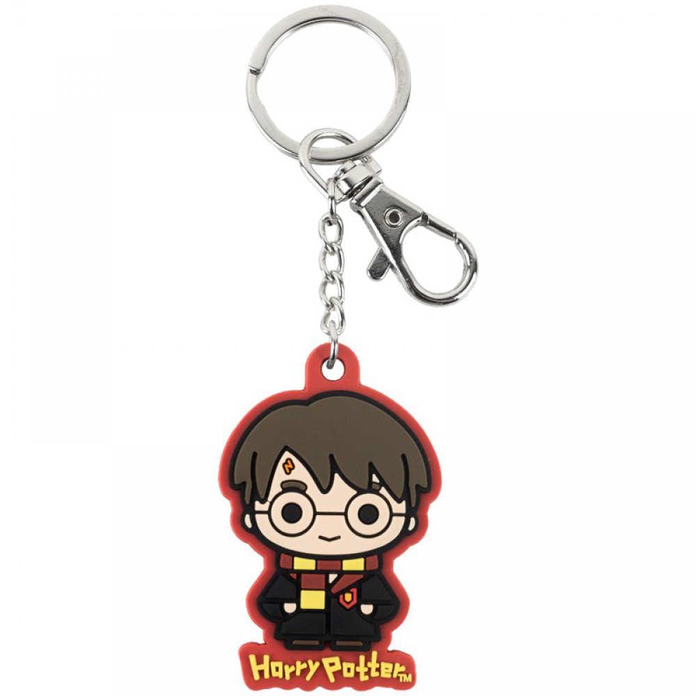 Брелок-підвіска з PVC матеріалу HP26-3001-1, з металевою фурнітурою на карабіні