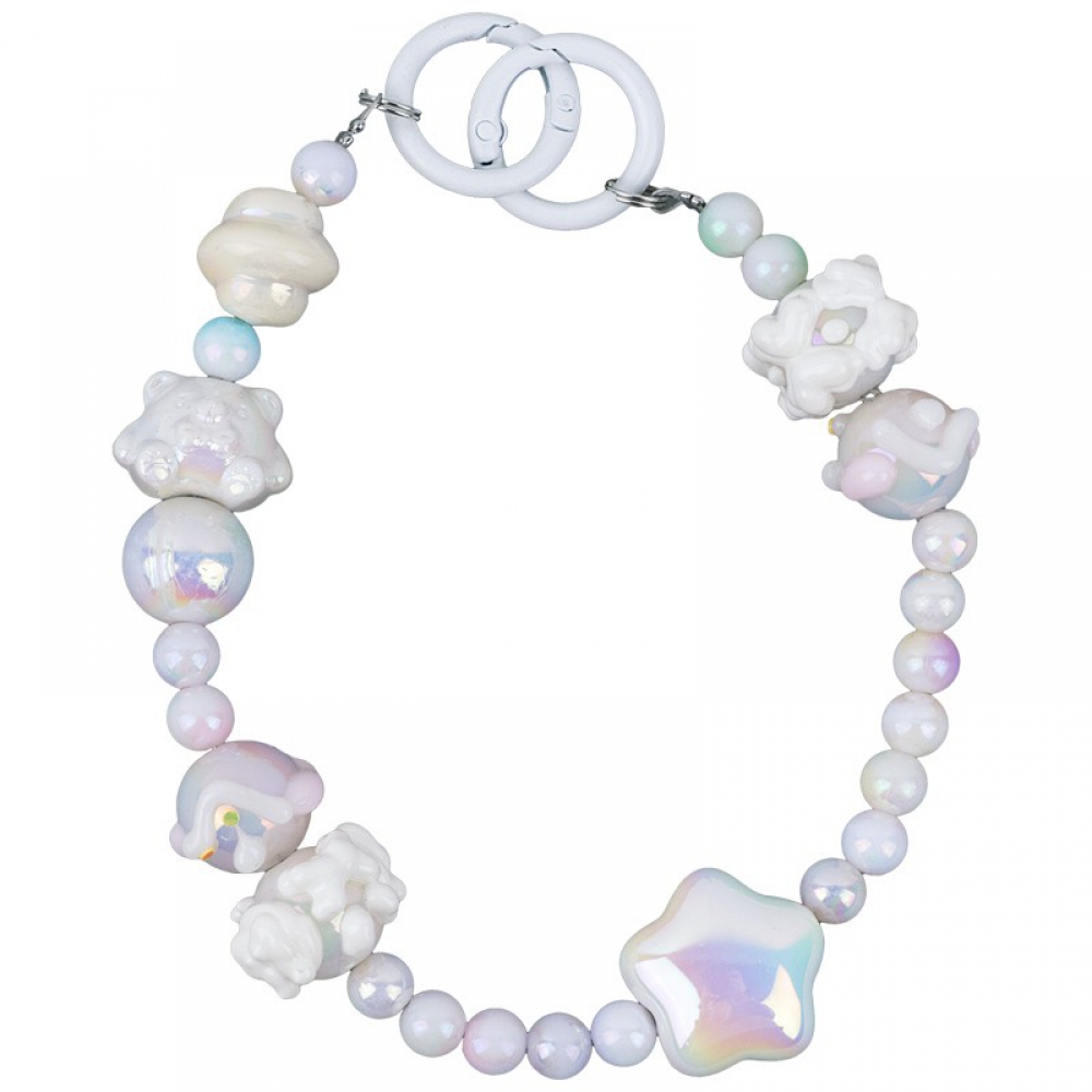 Брелок-підвіска K26-3002-2 з металевим карабіном