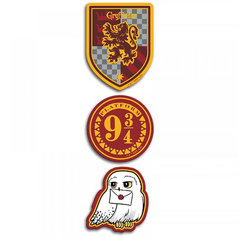 Набір із трьох бейджів на липучці HP26-3012