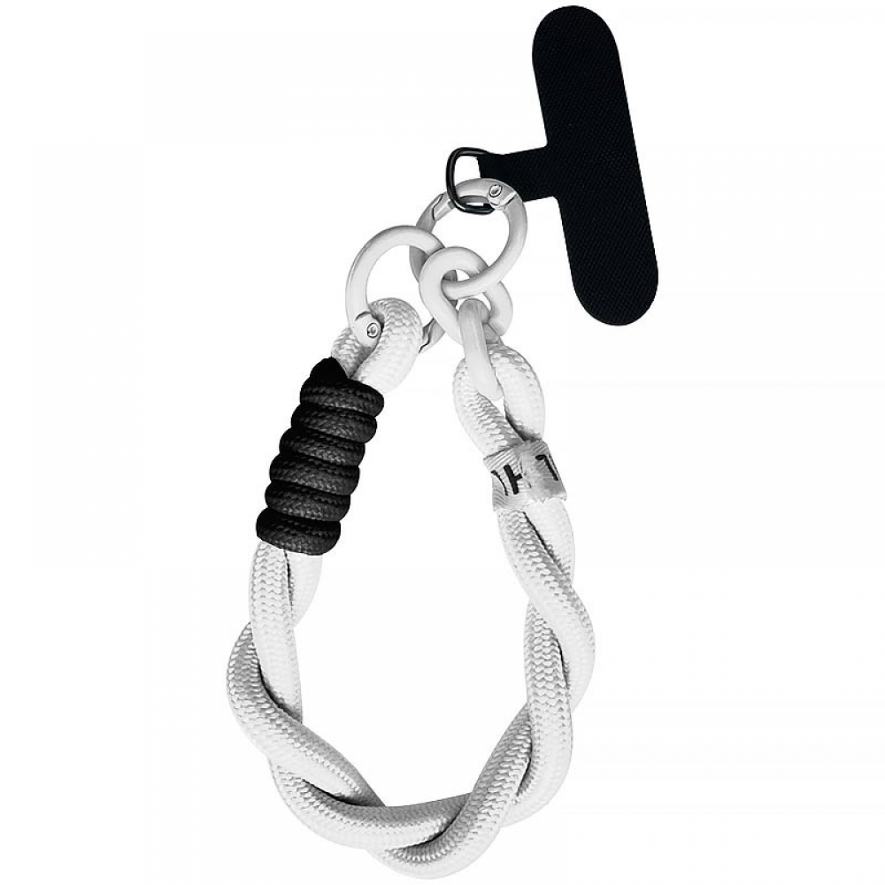 Шнурок-кросбоді K26-3017-3. Металеві карабіни, тримач для шнурка телефона