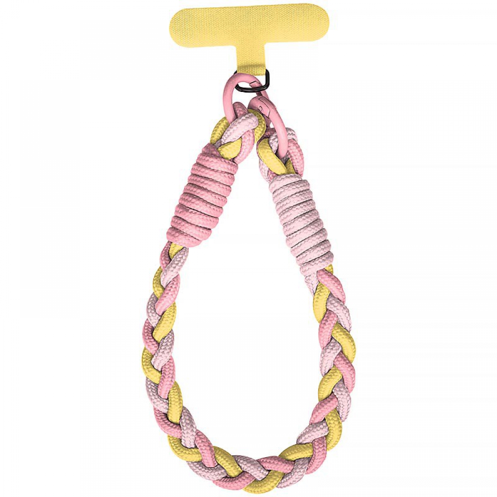 Шнурок-кросбоді K26-3018-1. Металеві карабіни, тримач для шнурка телефона