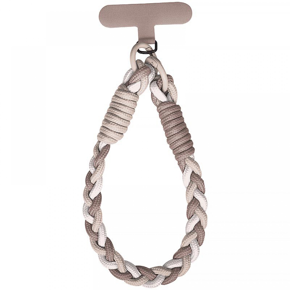 Шнурок-кросбоді K26-3018-3. Металеві карабіни, тримач для шнурка телефона