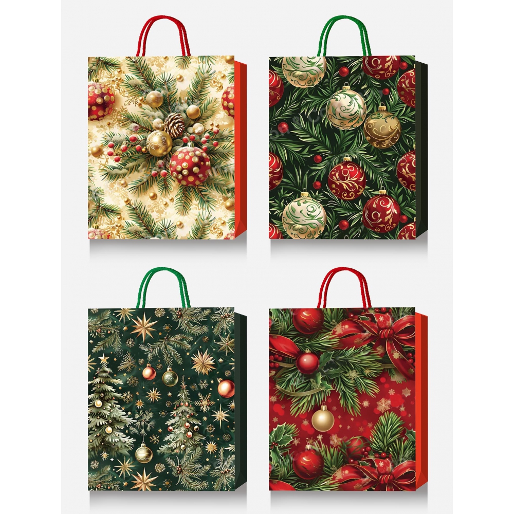 Пакет паперовий подарунковий, S:18х23х8см, тиснення фольгою BM.2000107