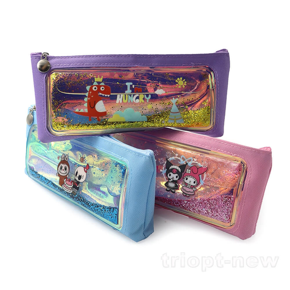 DSCN2149 Пенал з рідиною 20x9x3cm OPP,, mix,1шт./етик.