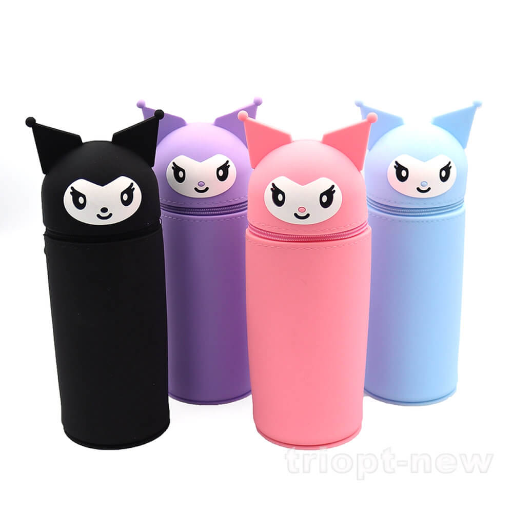 DSCN3135 Пенал силікон. круглий PVC 18xd6.5,, mix,1шт./етик.