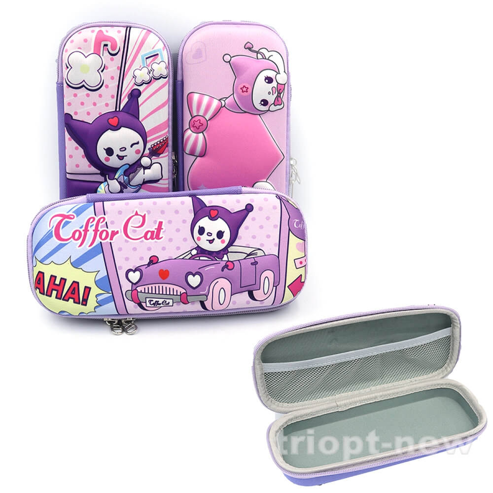 IMG115504 Пенал жорстк. 22x10x4cm mix,1шт./етик.